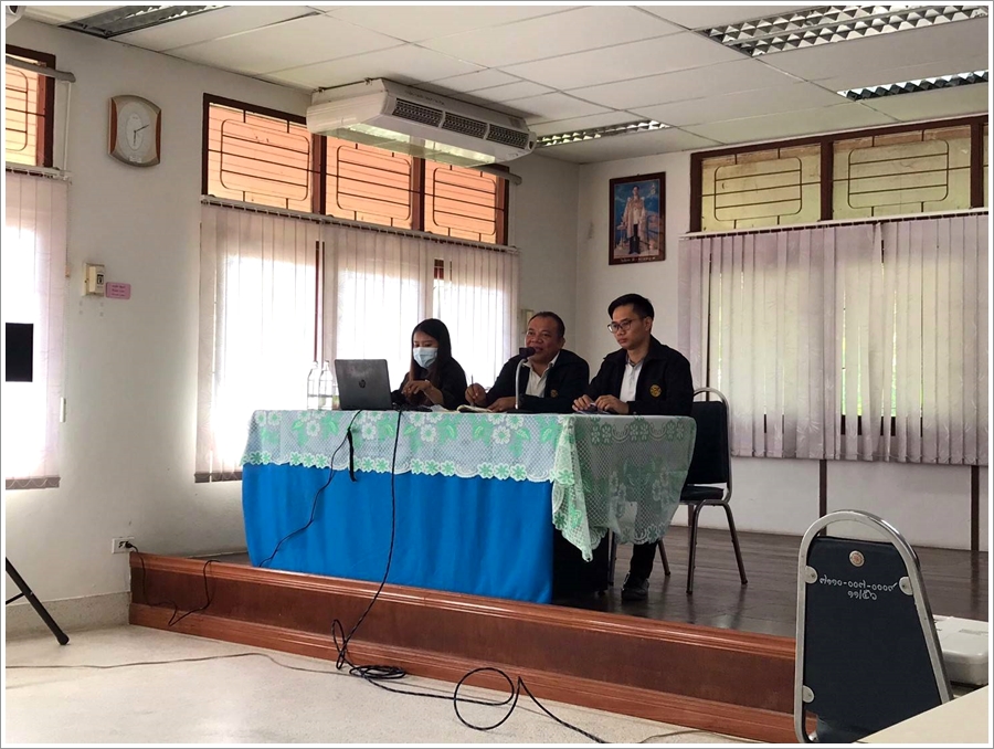 ﻿สำนักงานบังคับคดีจังหวัดมหาสารคาม จัดโครงการประชุมเชิงปฏิบัติการติดตามผลการดำเนินงานเครือข่ายบังคับคดีและวิทยากรตัวคูณของกรมบังคับคดีประจำปีงบประมาณ พ.ศ. 2564